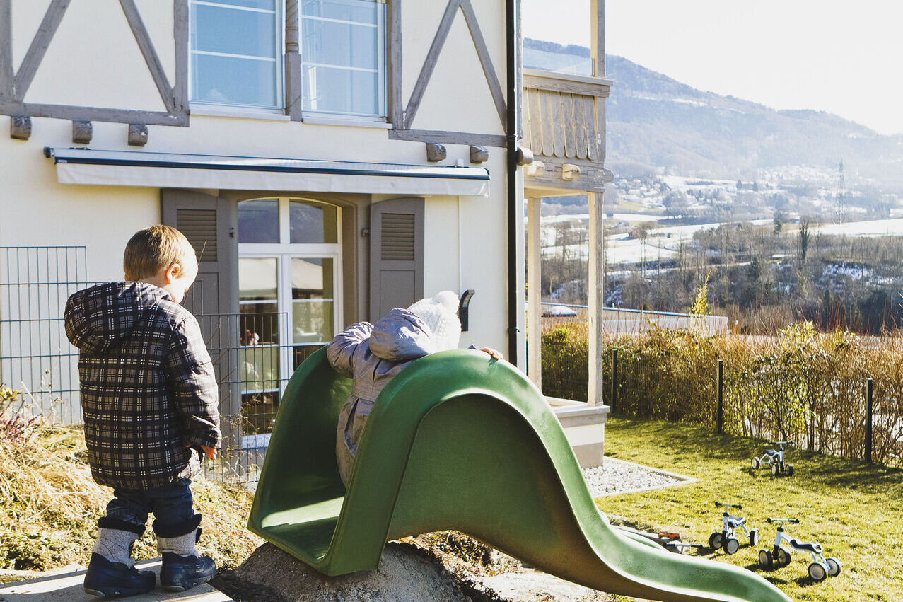 Eine Kita in der Nähe der Natur